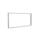 200x100cm - ścienna rama S100D podświetlenie krawędziowe LED, profil srebrny