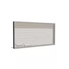 200x100cm - ścienna rama S100T podświetlenie tylne LED RGBW, profil czarny