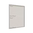 200x250cm - ścienna rama S50T podświetlenie tylne LED RGBW, profil srebrny
