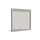 100x100cm - ścienna rama S50T podświetlenie tylne LED RGBW, profil czarny