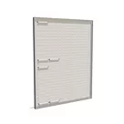 200x250cm - ścienna rama S50T podświetlenie tylne LED RGBW, profil czarny