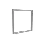 100x100cm - stojąca rama S100T, podświetlenie krawędziowe LED, profil srebrny