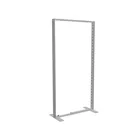 100x200cm - stojąca rama S100D, podświetlenie krawędziowe LED, stopy standard, profil srebrny