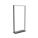 100x200cm - stojąca rama S100D, podświetlenie krawędziowe LED, stopa Mono HPL, profil czarny