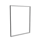 200x250cm - stojąca rama S100T, profil czarny