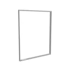 200x250cm - stojąca rama S100T, podświetlenie krawędziowe LED, profil srebrny
