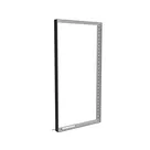 100x200cm - stojąca rama S100T, podświetlenie krawędziowe LED, profil czarny