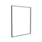 200x250cm - stojąca rama S100T, podświetlenie krawędziowe LED, profil czarny