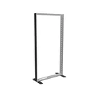 100x200cm - stojąca rama S100T, podświetlenie krawędziowe LED, stopy standard, profil czarny