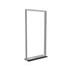 100x200cm - stojąca rama S100T, podświetlenie krawędziowe LED, stopa Mono HPL, profil srebrny