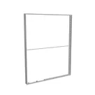 200x250cm - stojąca rama S150D, podświetlenie krawędziowe LED, profil srebrny