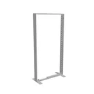 100x200cm - stojąca rama S150D, podświetlenie krawędziowe LED, stopy standard, profil srebrny