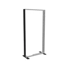 100x200cm - stojąca rama S150D, podświetlenie krawędziowe LED, stopy standard, profil czarny