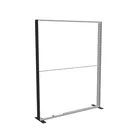 200x250cm - stojąca rama S150D, podświetlenie krawędziowe LED, stopy standard, profil czarny