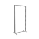 100x200cm - stojąca rama S150D, podświetlenie krawędziowe LED, stopy na kółkach, profil srebrny