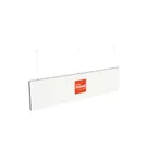 400x100cm - Podwieszenie podświetlane S1 S100LED , grafika tekstylna, linki z mocowaniem