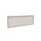 300x100cm - podwieszana rama S50T podświetlenie tylne LED, profil czarny, linki z mocowaniem
