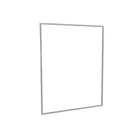 200x250cm - rama Outdoor S25, profil srebrny, blokady tkaniny