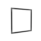 100x100cm - rama Outdoor S25, profil czarny, blokady tkaniny