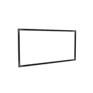 200x100cm - rama Outdoor S25, profil czarny, blokady tkaniny