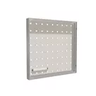 100x100cm - rama Outdoor S100T podświetlenie tylne LED, profil srebrny, blokada tkaniny
