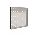 100x100cm - rama Outdoor S100T podświetlenie tylne LED, profil czarny, blokada tkaniny