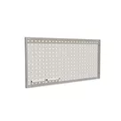 200x100cm - rama Outdoor S50T podświetlenie tylne LED, profil srebrny, blokada tkaniny