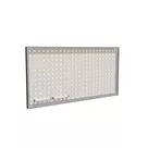 200x100cm - rama Outdoor S50T podświetlenie tylne LED, profil czarny, blokada tkaniny