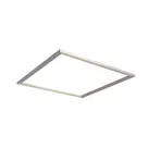 100x100cm - sufitowa rama S25, profil srebrny
