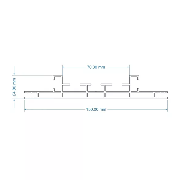 Wall Frame S18 100x100 cm, Silver Profile [CLONE] [CLONE] [CLONE] [CLONE]
