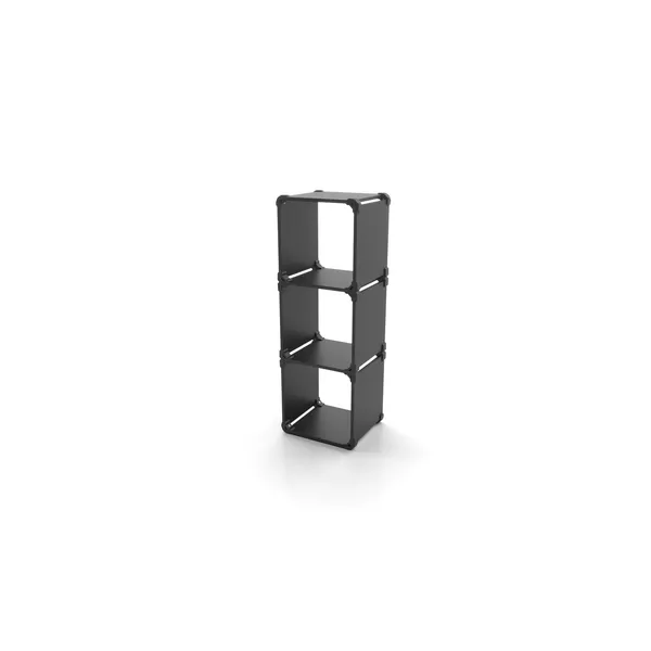 Modular Form bookcase K3 - 47x134x40cm - black
