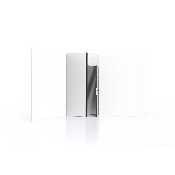 Modularico M50 Türmodul - 100x300 cm - Tür, Rahmen mit Pfosten, Erweiterung + Ein -zu -Grafik für Polyester 210
                                                                