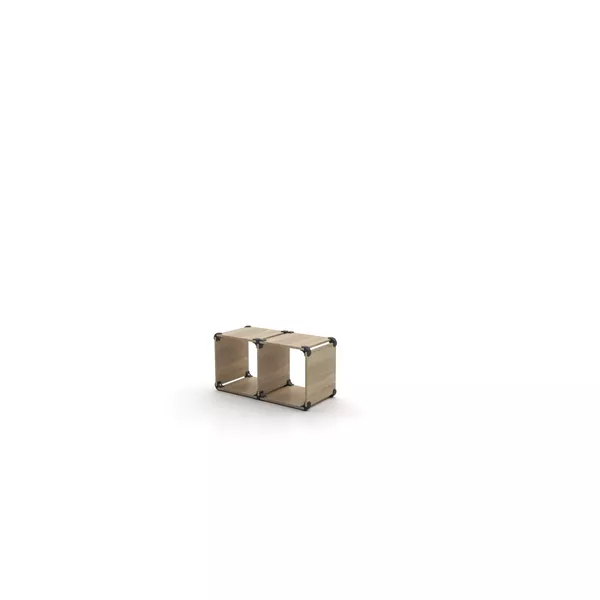 Gestelle modulare Form Form K11 - 90x47x40cm - Nagano Eiche