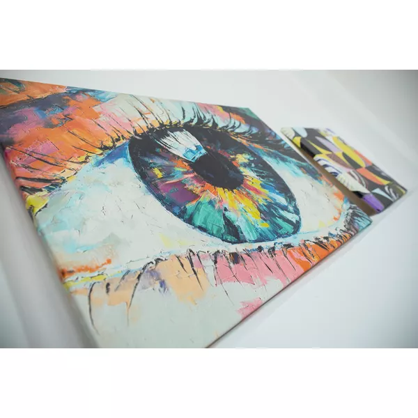 Canvas - synthetic canvas - UV printing, cutting into the format