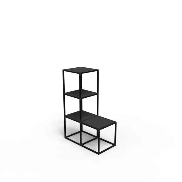 Regał Modular Cube kształt L31 - 86x128x44cm - konstrukcja