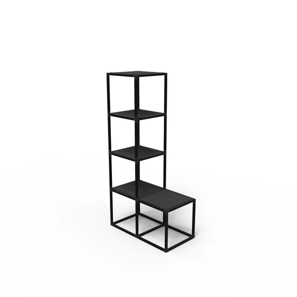 Racks Forme de cube modulaire L41 - 86x170x44cm - Construction