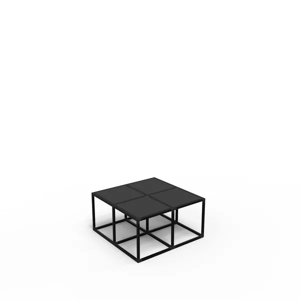 Rack modular Cube shape pk1111 - 86x44x86cm - construction