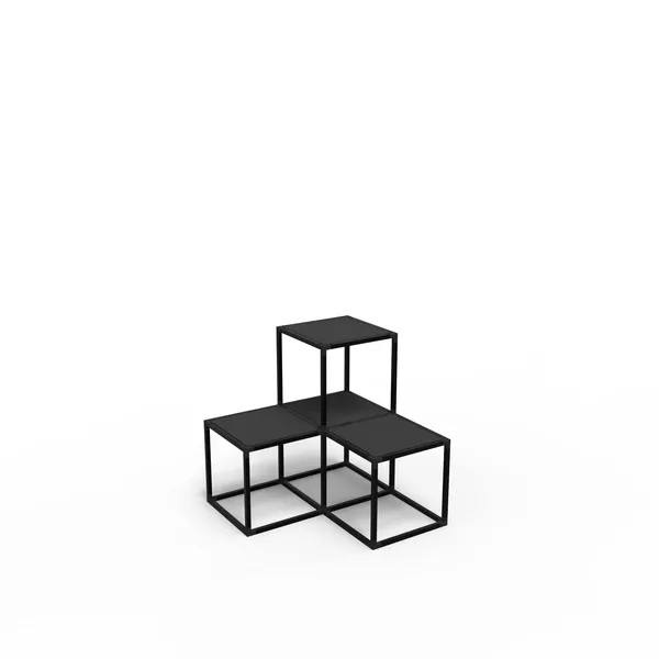 Forme de rack de cube modulaire PL121 - 86x86x86cm - Construction