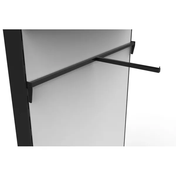 Hanger horizontal zum Faro -Regal mit kurzen Klammern 5 cm - 90 cm