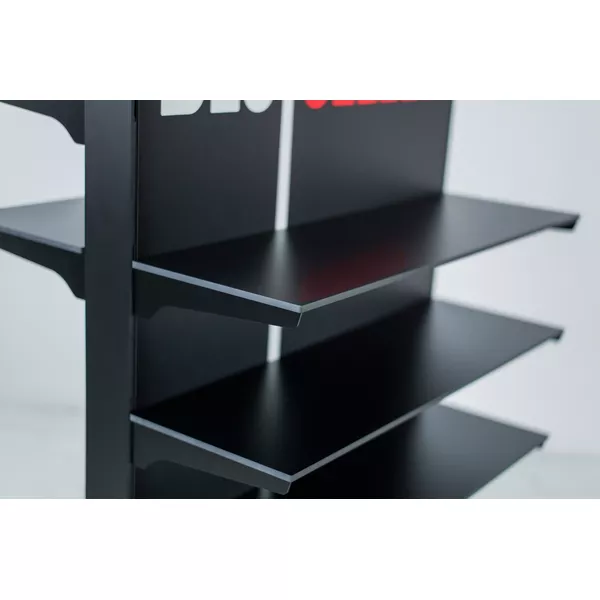FARO - 90x150cm freestanding bookcase - Standard lighting, single-sided graphics SAM ST