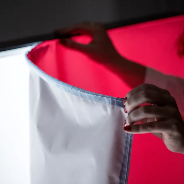 SamST Fabric, UV Printing, For Backlit Displays, Finished with SEG Silicone Edge
