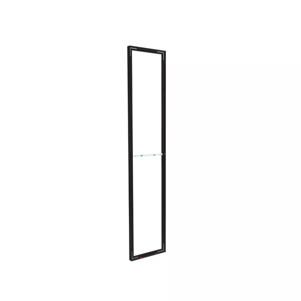 50x250cm - standard wall Modularico M50, black profile