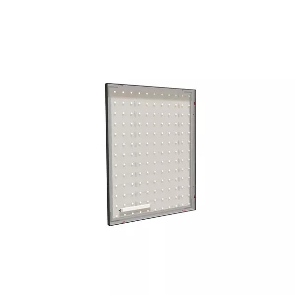 93x125cm - ściana Quadro Modularico M50LED, profil czarny