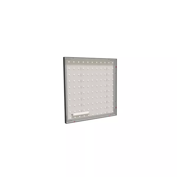 95x100cm - ściana Quadro Modularico M50LED, profil czarny