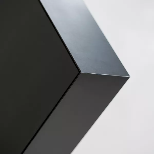 Blockout Nero Fabric, sublimation printing - stitched with SEG silicone elastic