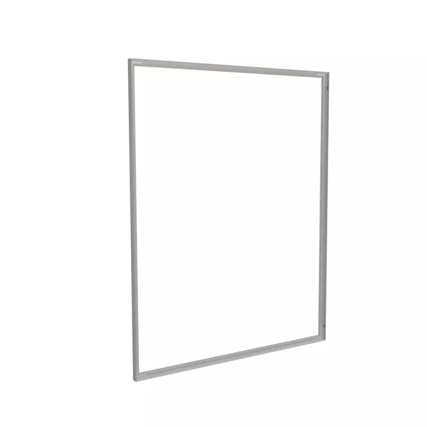 Cadre Murale S50T 200x250 cm, Profil Argenté