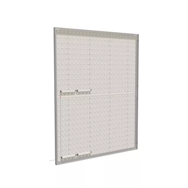 200x250cm - ścienna rama S50T LED, profil srebrny