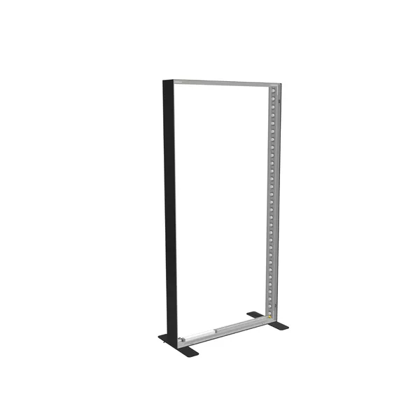 Profile S150D LED - Standing Frame 100x200, Black Profile, Feet