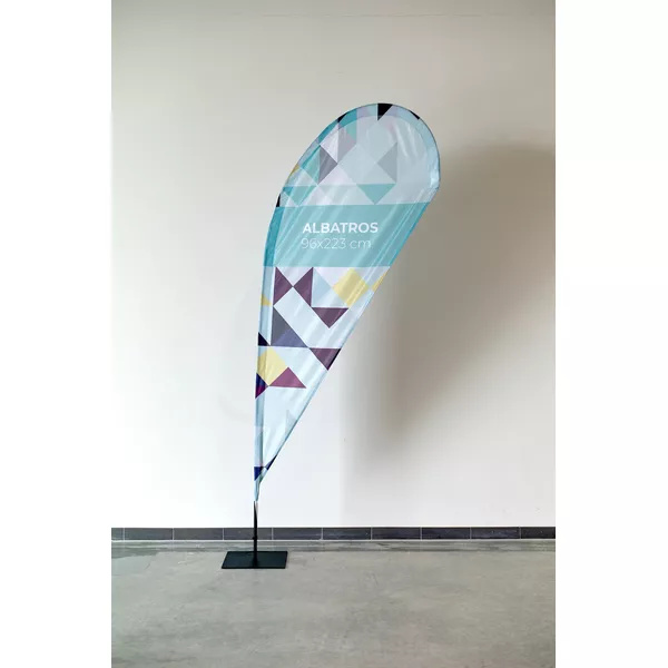 Albatros S Flag, Economic Mast - 77x230cm