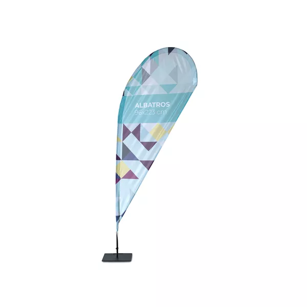 Albatros S Flag, Economic Mast - 77x230cm